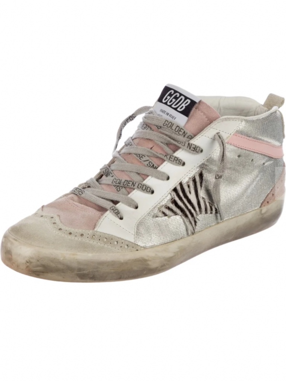 Silver Golden Goose Midstars